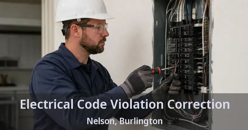 Electrical Code Violation Correction Nelson, Burlington - ON