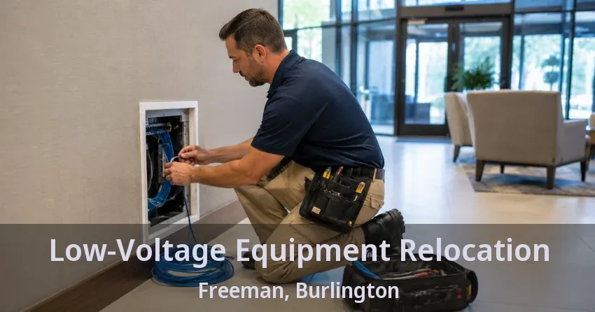 Low-Voltage Equipment Relocation Freeman, Burlington - ON