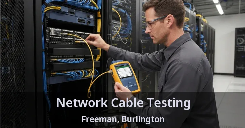 Network Cable Testing Freeman, Burlington - ON