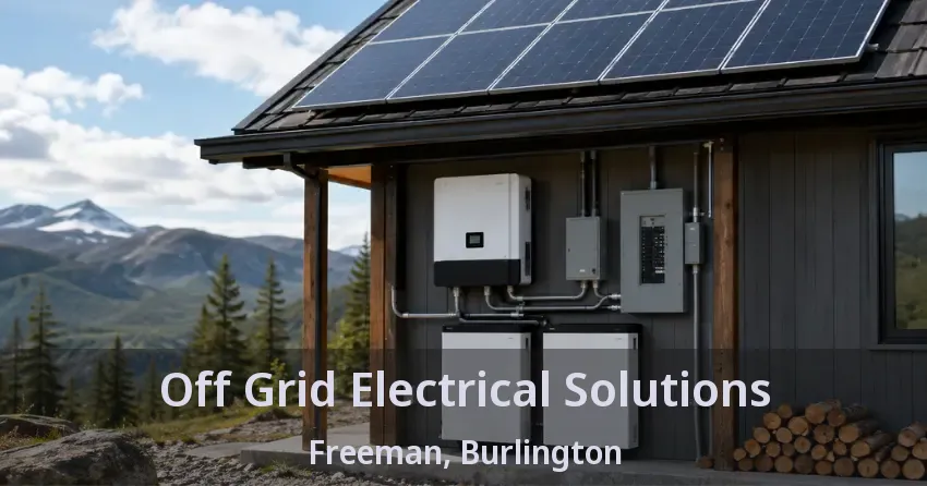Off Grid Electrical Solutions Freeman, Burlington - ON
