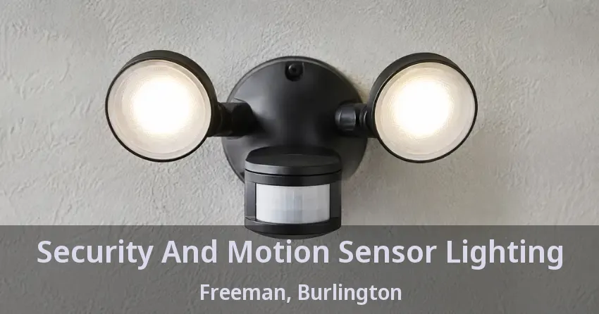 Security And Motion Sensor Lighting Freeman, Burlington - ON