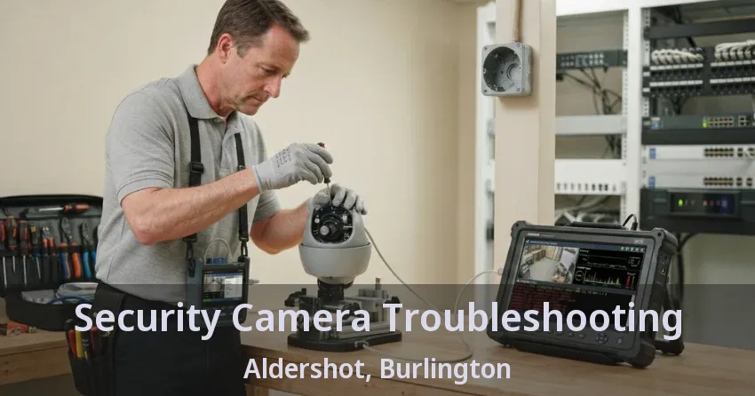 Security Camera Troubleshooting Aldershot, Burlington - ON